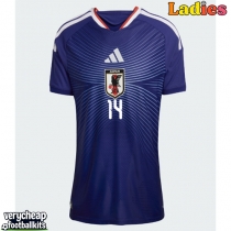 Japan Junya Ito #14 Replica Home Shirt Ladies World Cup 2026 Short Sleeve